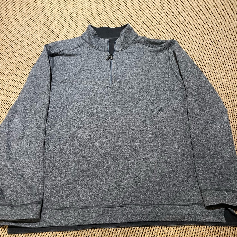 Tommy Bahama Reversible 1/4 zip